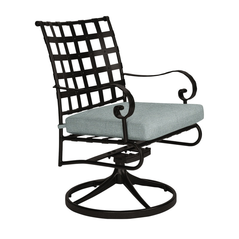 Classico Outdoor Rocker Chair, Carbon Black, Sensory Granite