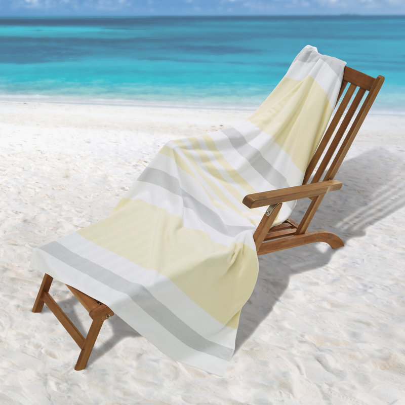 100% Cotton Waffle Beach Towel