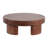 Decorative Solid Wood Tray for Ottoman or Coffee Table Styling - Modern Home Decor Accent Tray for Jewelry Display or Kitchen Counter Organizer - Brown