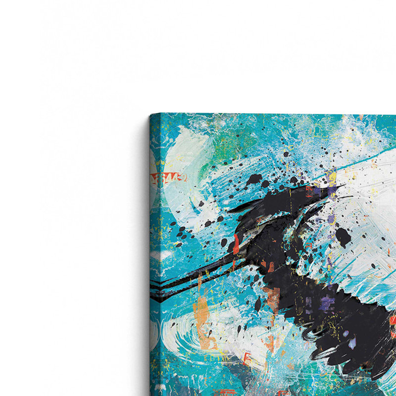 «Blue Skies Rendezvous», grande impression sur toile, H 36 po x l 54 po