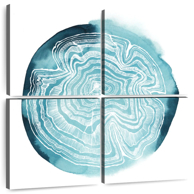 Avery Tree Ring Overlay II, 18'' H x 18'' W