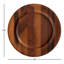 Nambe Skye Wood Charger