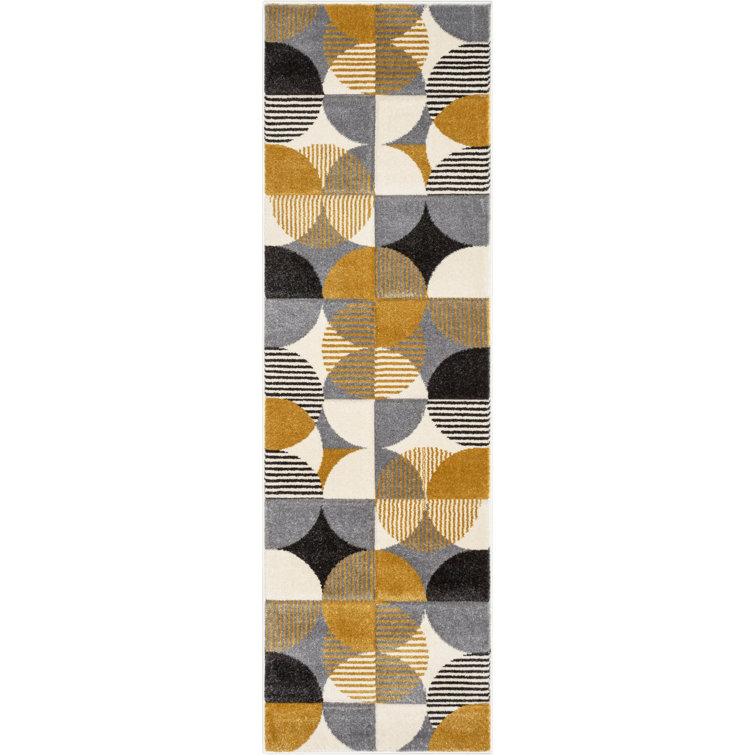 Astrid Geometric Synthetic Area Rug