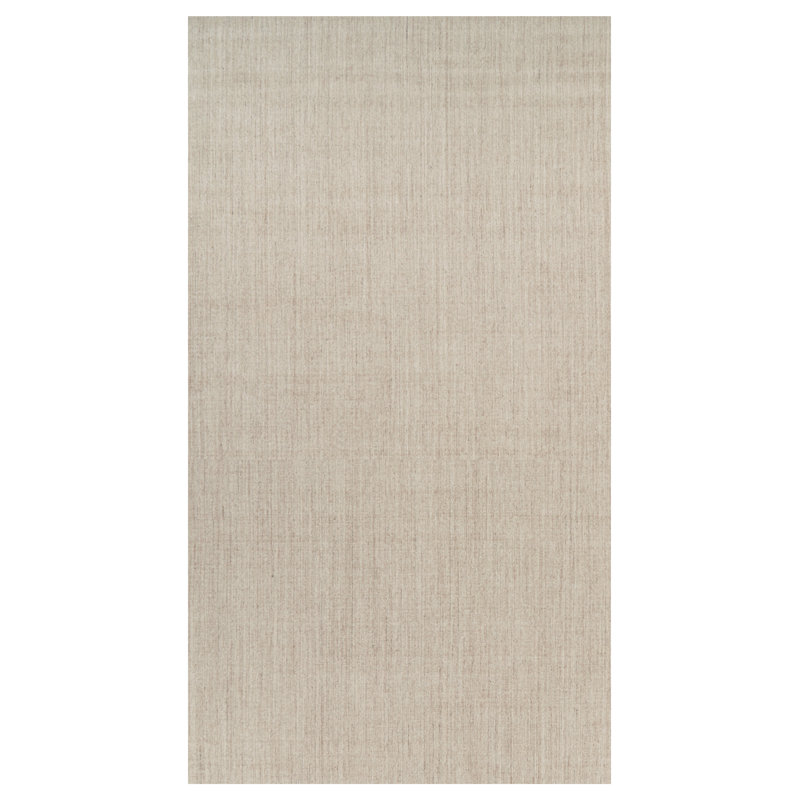 Rug & Kilim’S Oversized Modern Textural Solid Rug In Beige Tones And Striae