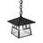 8" Square Stillwater Double Bar Mission Pendant