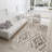 Losoya Geometric Southwestern Area Rug in Brown/Beige/Cream-739112809