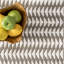 Motif géométrique danois touffeté à la main recyclé P.E.T. Tapis intérieur / extérieur ivoire-438482317