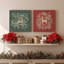 «Forest Noel Leap», ensemble de 2 impressions sur toile-707579985-707579946-707579945