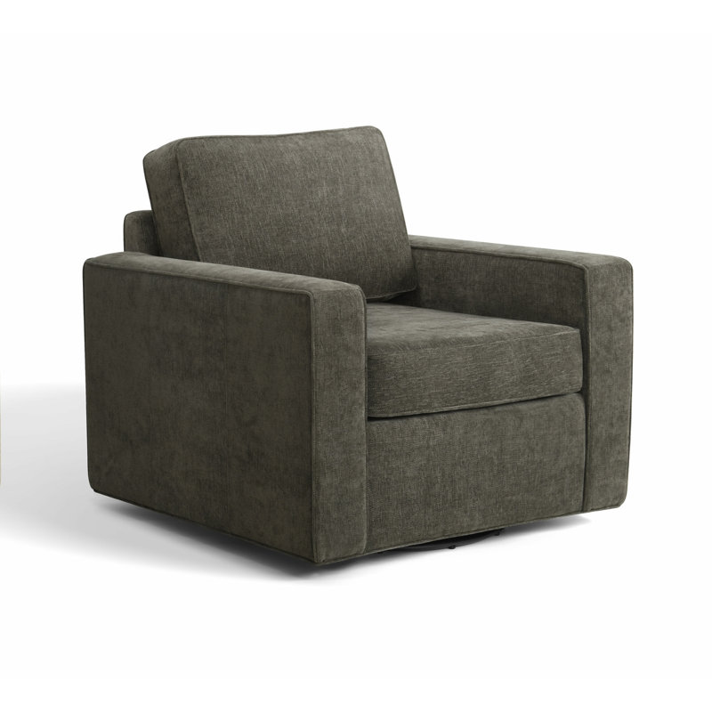 Chaise pivotante Skyler, Chocolate Brown