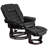 Shebeen Faux Leather Swivel Recliner-68977425