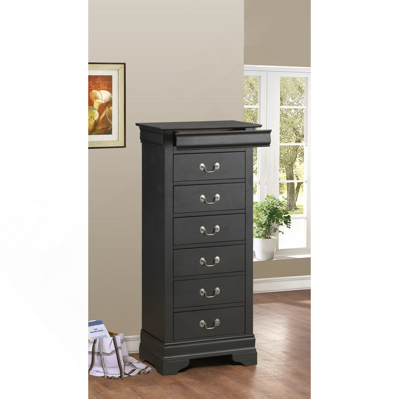 Commode élégante en lingerie traditionnelle