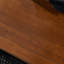Bureau rectangulaire en bois massif brun noisette-2056757414