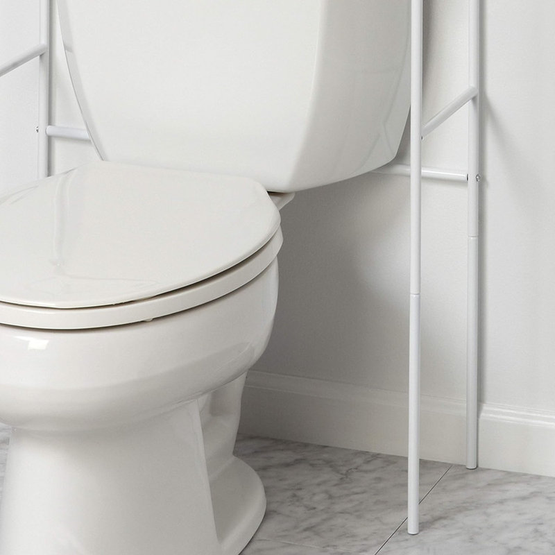 Osazee Metal Over The Toilet Storage, White