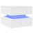 Coffee Table With LED Lights 19.7"X19.7"X15.7"-475260493