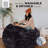 CordaRoy's Faux Fur Convertible Bean Bag Chair-87325620-87284163