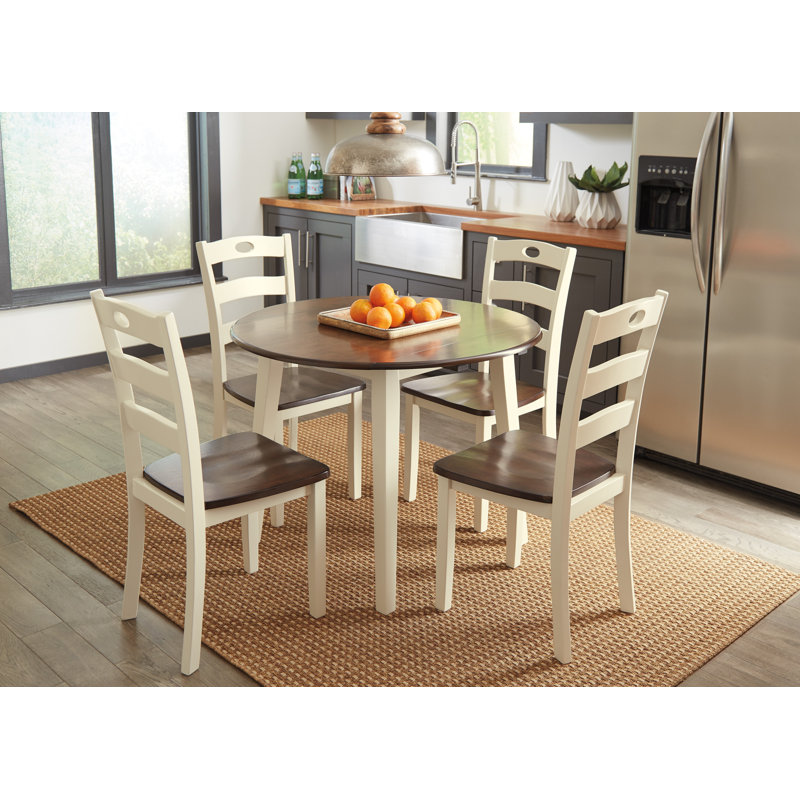 Woodanville Dining Table with 4 Chairs, 5