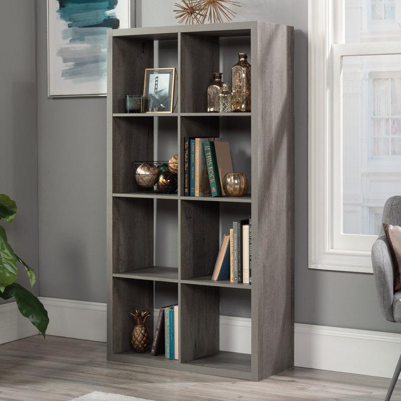 Chrisine Cube Bookcase, (8 Shelves) 58" H x 30" W x 13" D