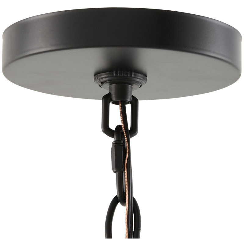 Abbate Chandelier, Matte Black, 8 Lights