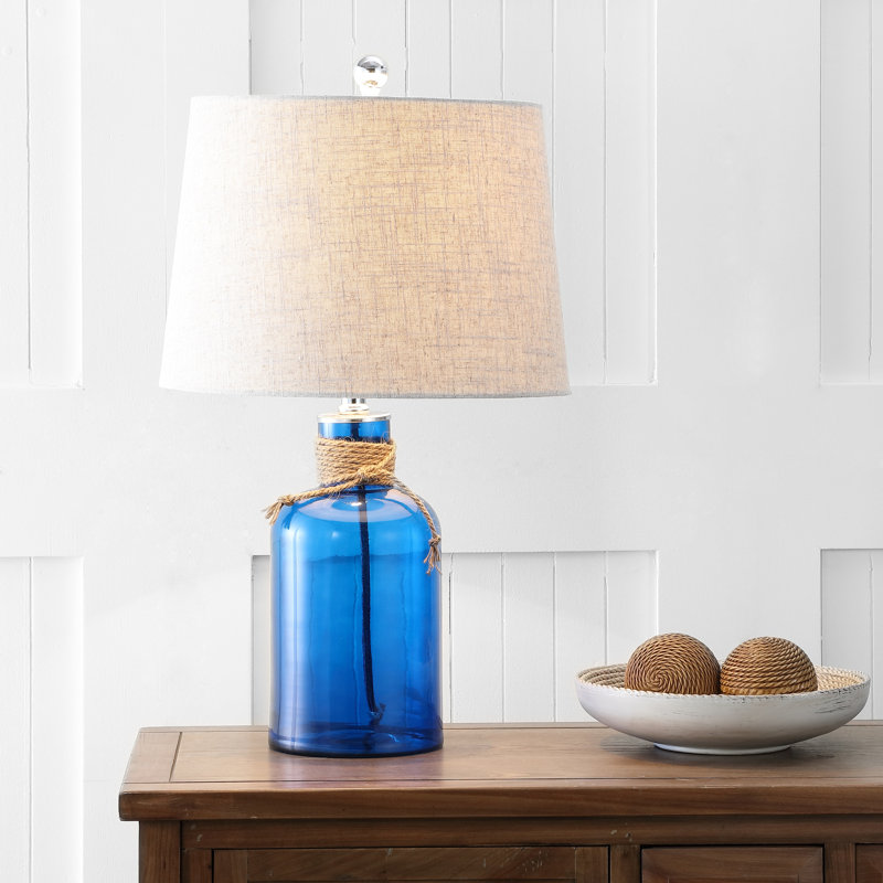 Lampe de table 24" en verre bouteilles de verre Kissner