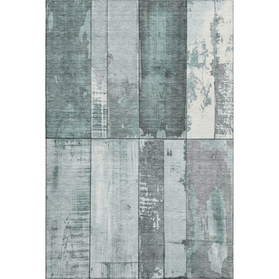 Premium Machine Washable Medena AMF1877 Geometric Rug