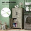 Armoire de ferme avec tablettes réglables et portes Farmhouse-134531139