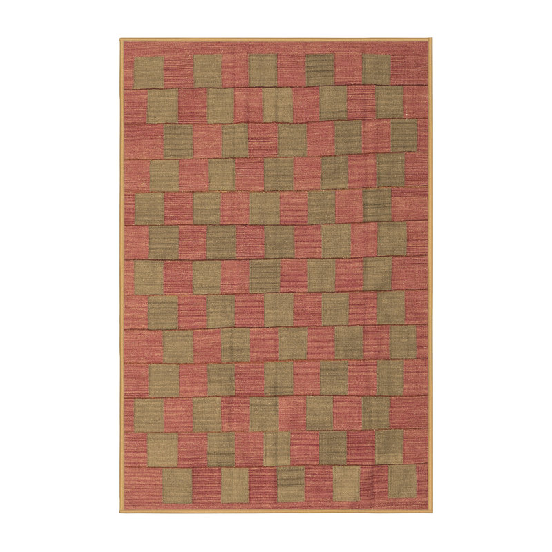 Tapis contemporains brun lavable à la machine 2771, Tapis de couloir 2 pi x 5 pi