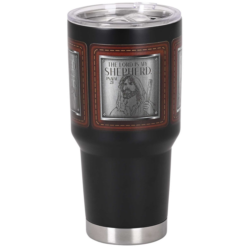 Gobelet Jésus Scriptures noir 30 oz