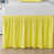 Jaune est en rupture de stock