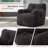 Soft Teddy Fabric Bean Bag Chair-808336736