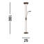 Tracee 183cm Torchiere Floor Lamp-10770240