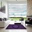 Tapis 100% à motifs lavables à la machine 2989 - Pat1379-Pur-67853615