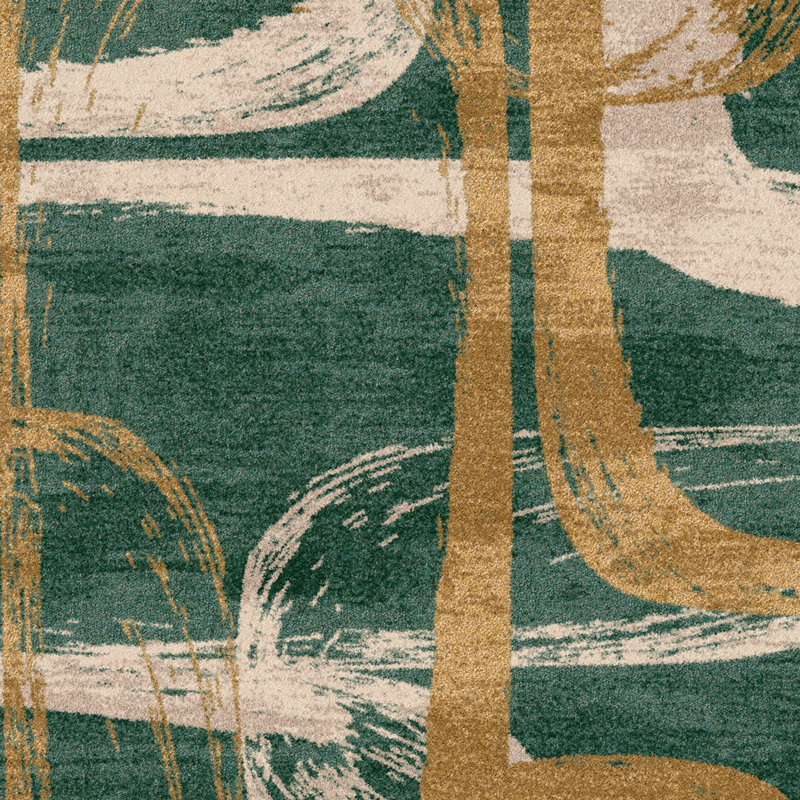 Residency Capsule Swish Modern Abstract Area Rug, Rectangle 7'8" x 10'9"