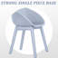Paquet de 2, chaises longues bleues, toutes saisons, Pp, intérieur / extérieur, sans entretien, configuration de 90 secondes, forme ergonomique, ensemble de chaises bleues en polypropylène tissé et tissé respirant pour l'intérieur et l'extérieur-1970523848