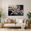 «Music Piano Key Patterns», art mural en métal gris-2114155047