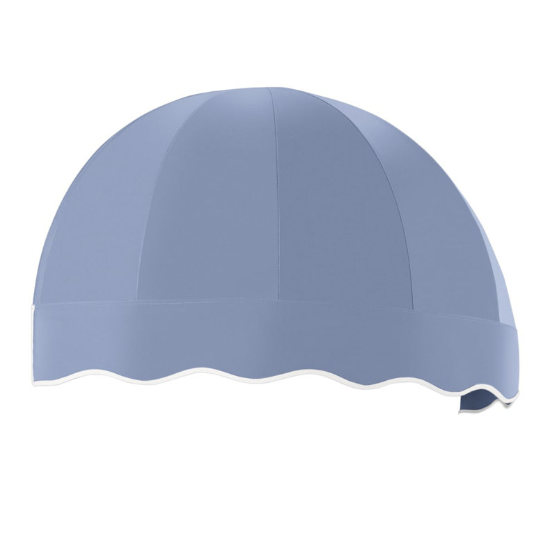 Auvent fixe en tissu acrylique Bostonian Awntech, H 26,25 po x l 40,5 po x P 20,25 po, Bleu cendré