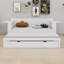 Lit de jour avec bureau amovible, tiroirs de rangement et table d'appoint hydraulique-1336695716-1336695714