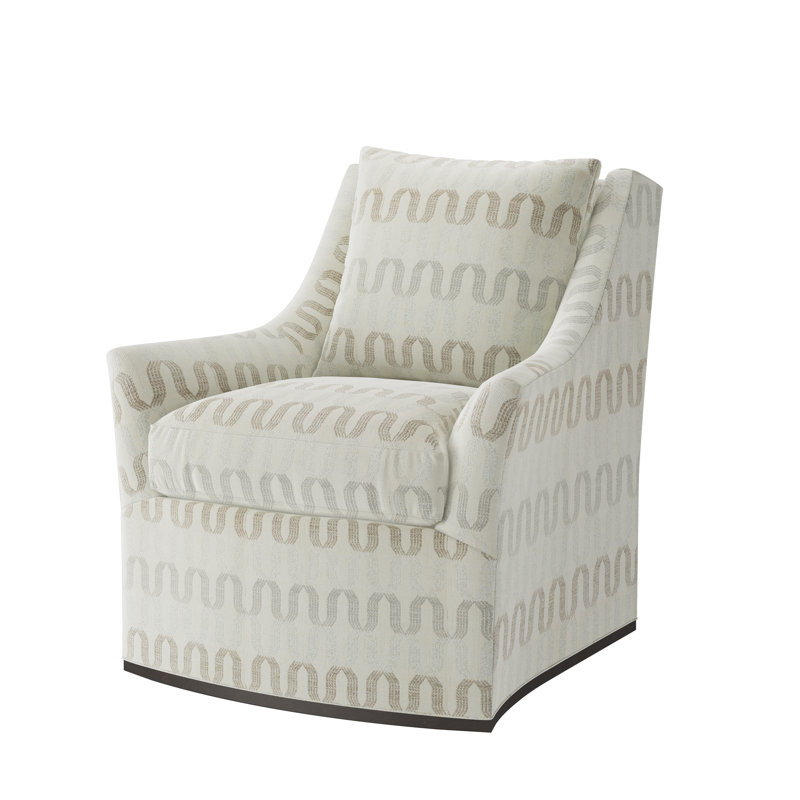 Chaise pivotante Riley, Expresso, Chatham fumée