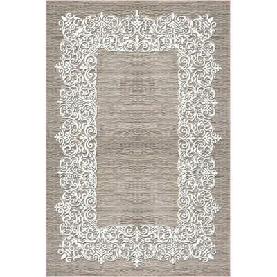 Tapis de couloir luxueux, tissu 100% velours, 39,4 po x 59,1 po | Semelle antidérapante en coton, d'une hauteur de poils de 0,4 po | Antibactérien, lavable à la machine | Impression numérique 3D, design élégant pour le décor et le confort de la maison
