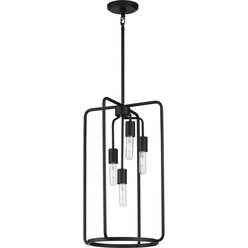 Sorcha 4 - Light Single Pendant, Black