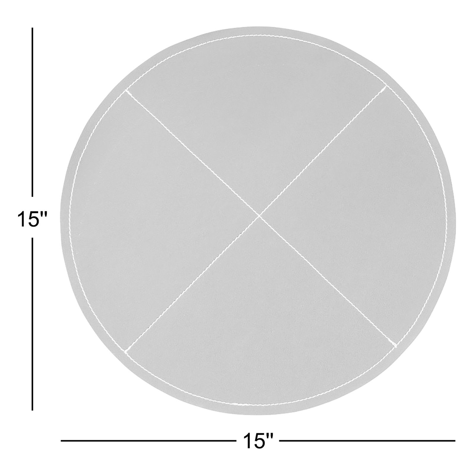 Calliope Placemat, Black