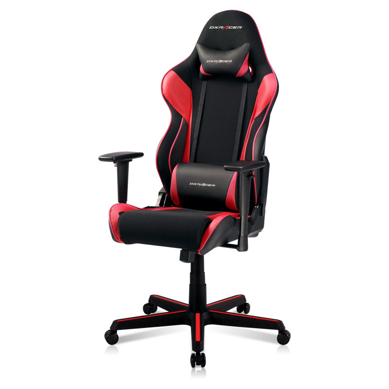 Chaise de jeu PC et de course, Rouge