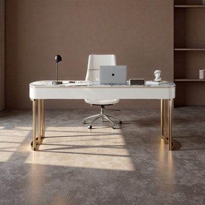 Rectangular Computer Desk