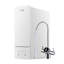 Système d'osmose inversé Fixturedisplays®, système de filtration d'eau, robinet à DEL intelligent, distribution rapide, 220 V 16144