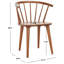 Baek 45cm Solid Spindle Back Arm Chair-132421088