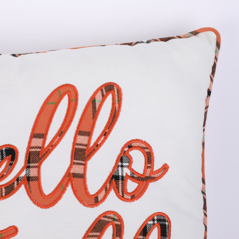 Hello Fall Throw Pillow