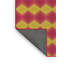 Tapis décoratif rouge/vert à motif géométrique Reyer-1155852009