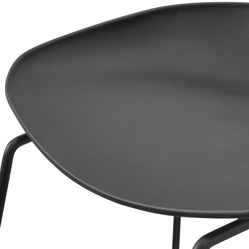 Counter Stool with Steel Frame