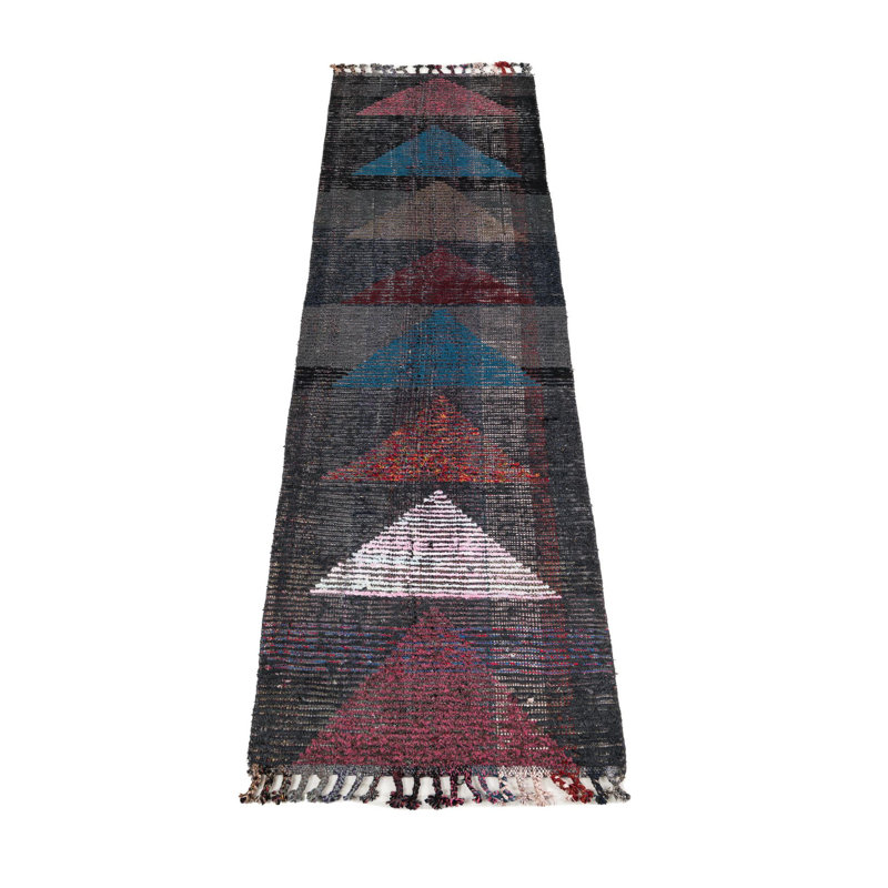 Runner Ottilie Black Rug