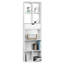Alisse 168 cm H x 50 cm W Book Cabinet Bookcase