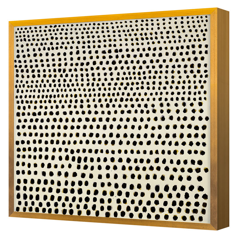 RBYOB Print by Kelly Neidig, Gold, 40" H x 40" W
